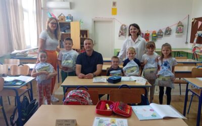 Načelnik Općine Robert Grabar poželio prvašićima sretan početak školskog puta