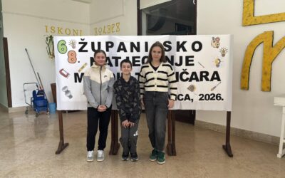 Karlo, Maja i Lara – naši mladi tehničari!